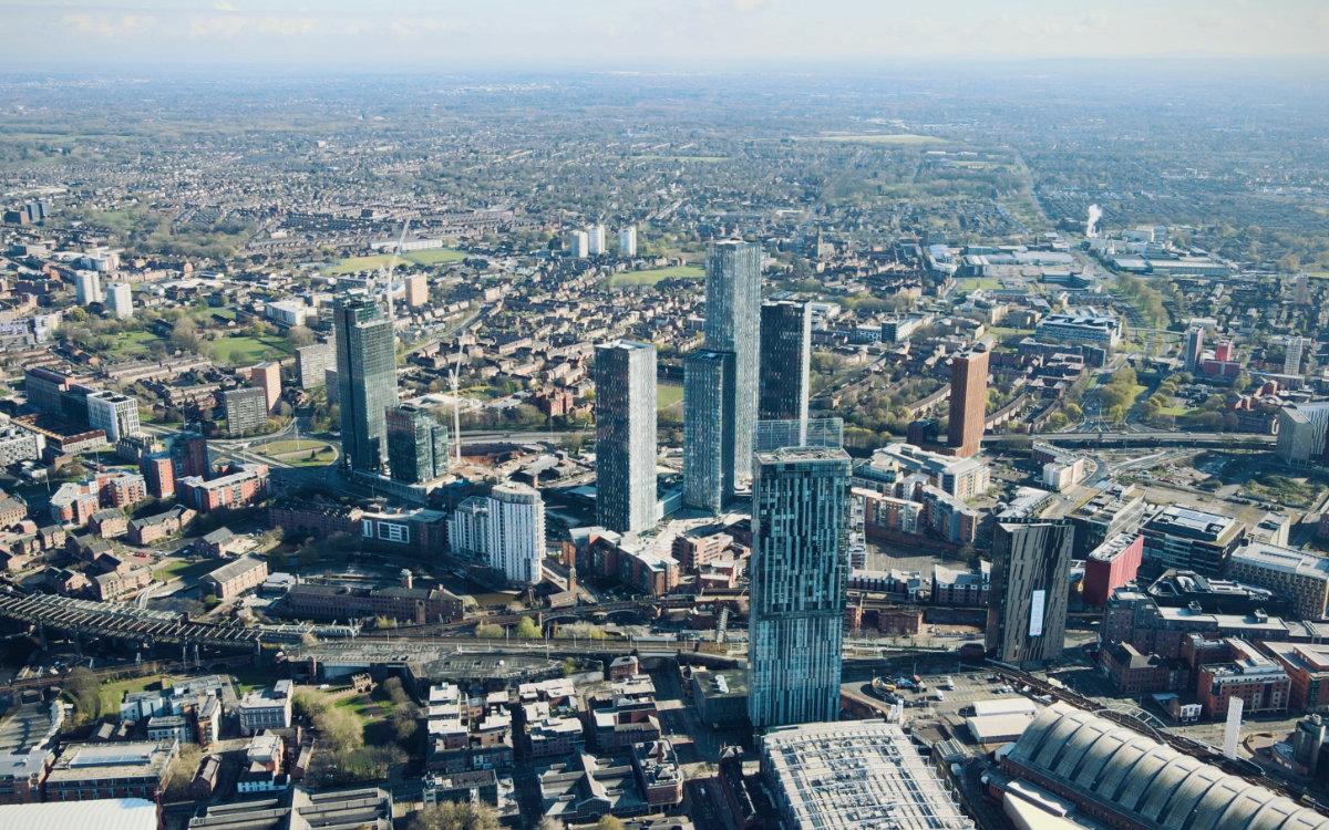 City view of Manchester | Foresight Mobile App Development